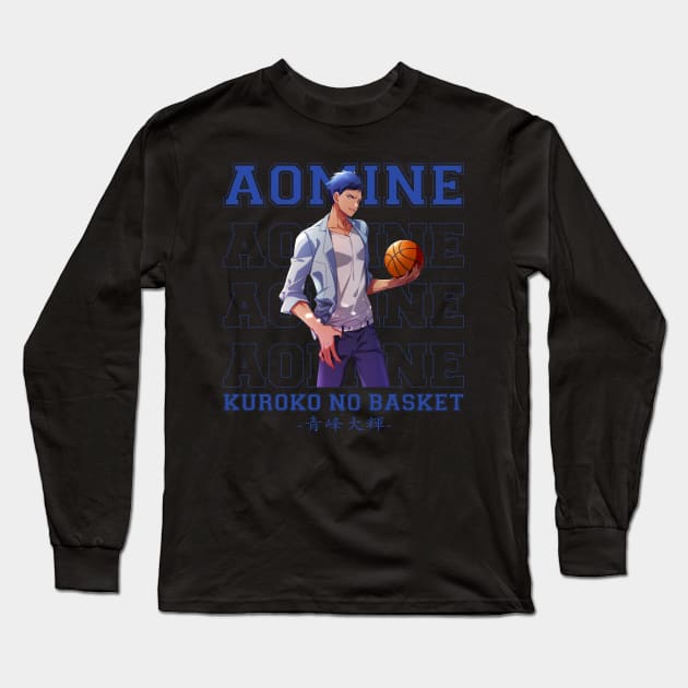 Aomine Daiki Long Sleeve T-Shirt by ANIME FANS